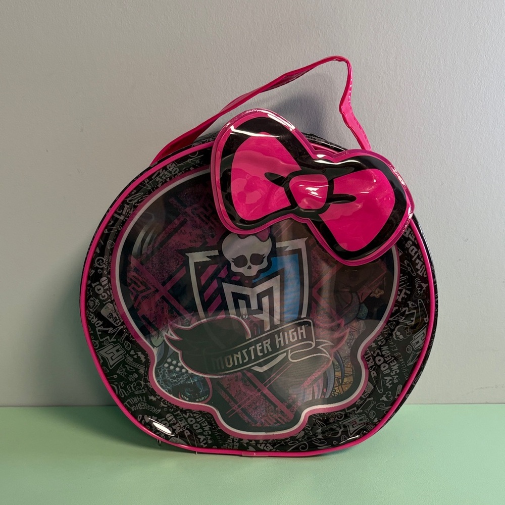 Monster High Skullette Ghoul Friends Forever Make Up Carrying Case,Kid Bag Purse